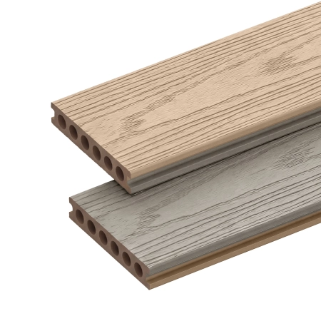 Placă de terasă compozită NORDECK Dubline Antique | Sandstone 300 × 14,3 × 2,25 cm