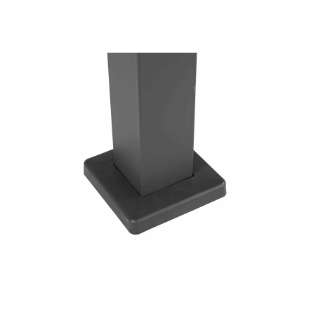 Pergolă de grădină pentru terasă MIRADOR Solid 80 - 3 x 3 m Antracit