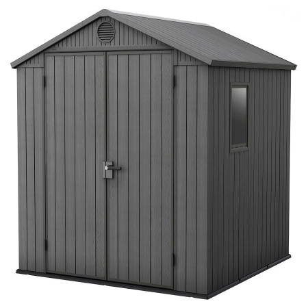 Căsuță de scule Darwin 6x6 gri cu podea 190x183 cm, Keter
