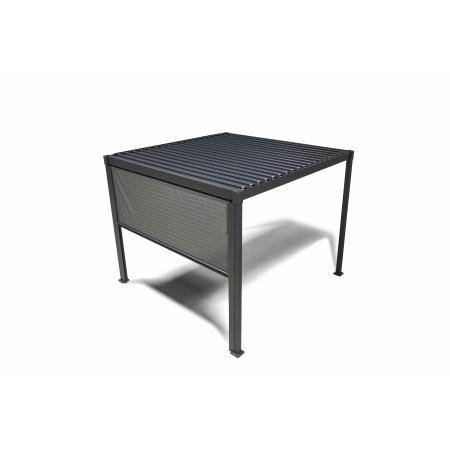 Rulou parasolar coborâtor 4M - Pergolă de terasă MIRADOR Solid 80 și Basic 88 - Antracit
