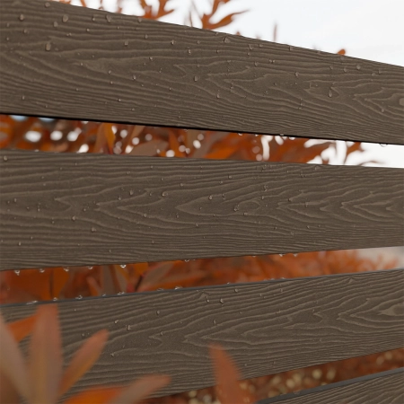 Șipcă compozită cu structură de lemn, NORDECK Hageline, Maro 150 x 20 x 1500 mm