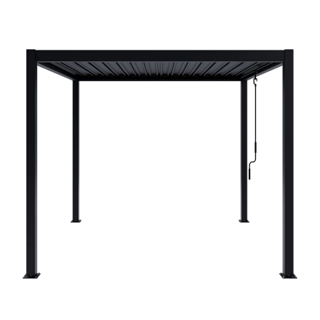 Pergolă de grădină pentru terasă din aluminiu NORDVIC Skyline 3 x 3 m Antracit
