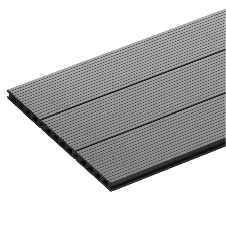 Placă de terasă compozită NORDECK Skogline Grey Oak 220 × 14 × 2,5 cm