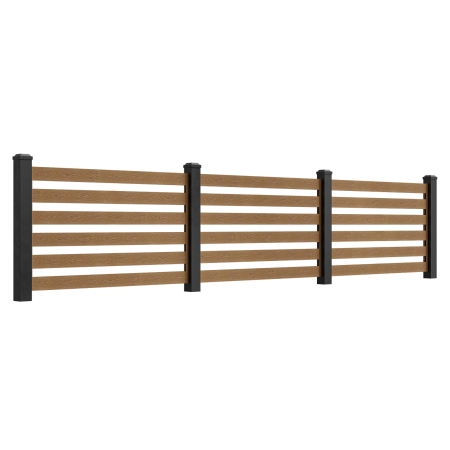 Șipcă compozită cu structură de lemn, NORDECK Hageline, Stejar Auriu 150 x 20 x 1500 mm