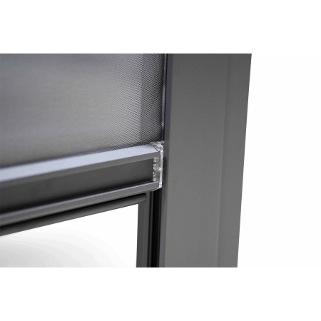 Rulou parasolar coborâtor 4M - Pergolă de terasă MIRADOR Solid 80 și Basic 88 - Antracit